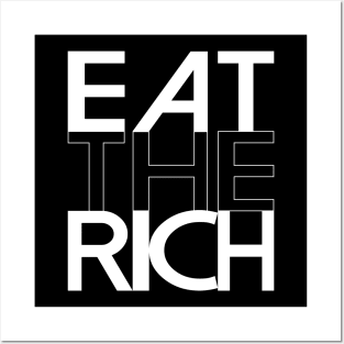 Eat the Rich Revolution Ant Capitalist Anarchy Socialism Posters and Art